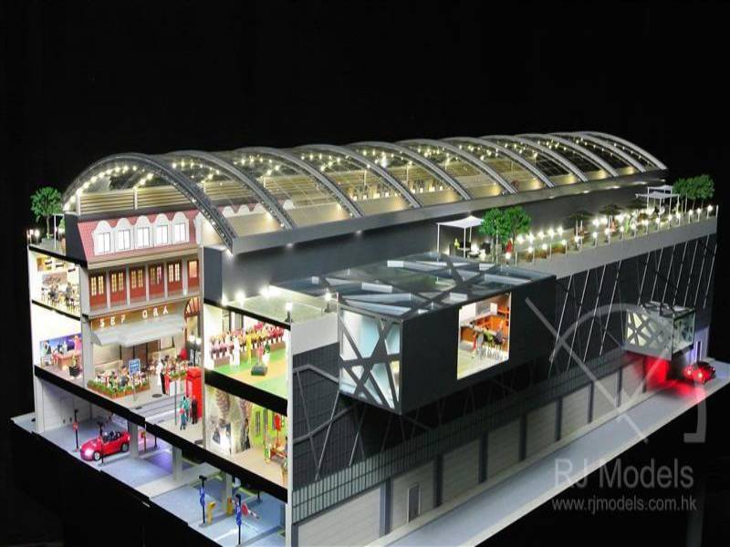 3.卓美亚山购物中心模型(一)