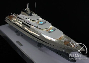 超级游艇模型
