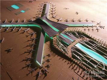 9.阿布扎比国际机场模型-中场航站楼（MTC）