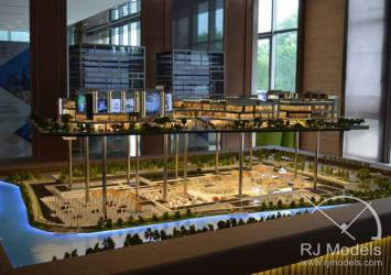 上海新江湾城购物中心模型