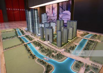 福斯特和合作伙伴的杭州模式总体规划模型